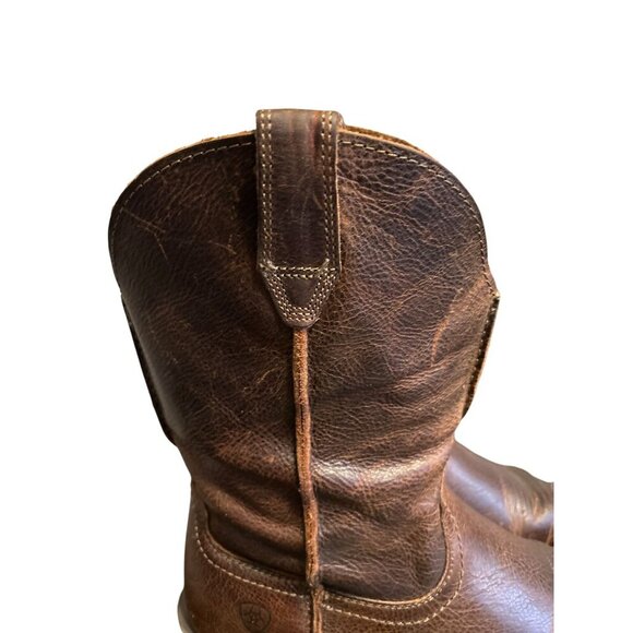 ARIAT Rambler Western Boot Brown Leather Men's Size 10.5D - Picture 5 of 16